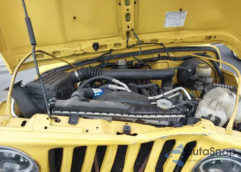 2004 Jeep Wrangler X from USA, damaged, VIN 1J4FA39S24P732070